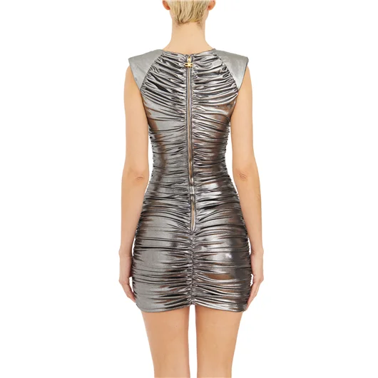 ELISABETTA FRANCHI ABITO CORTO DRAPPEGGIATO Lightning offer