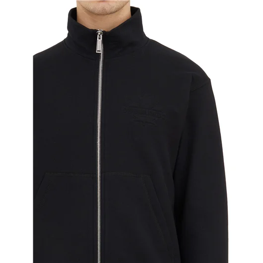 DSQUARED FELPA IN COTONE CON ZIP ACQUISTA ORA