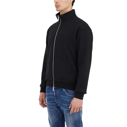 DSQUARED FELPA IN COTONE CON ZIP ACQUISTA ORA