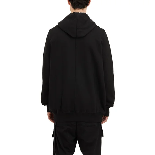 RICK OWENS DRKSHDW FELPA JUMBO CON CAPPUCCIO Promozione temporanea