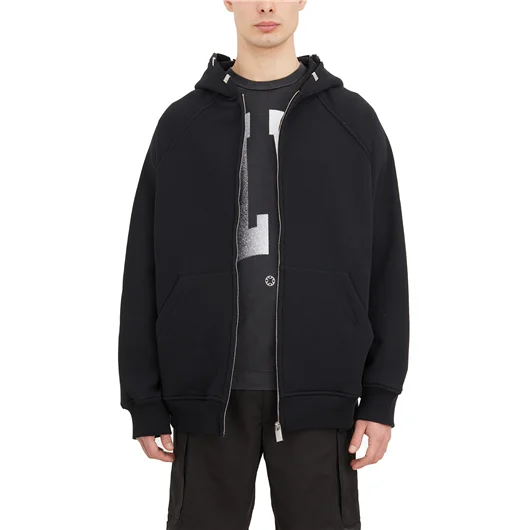 1017 ALYX 9SM FELPA CON CAPPUCCIO E ZIP Fino al 50% di sconto
