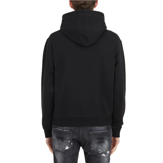 DSQUARED FELPA ICON CON CAPPUCCIO Enormi sconti