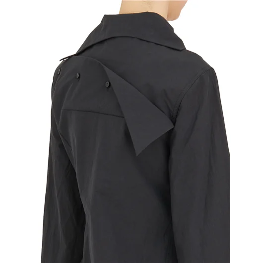 YEHUAFAN CAMICIA ASIMMETRICA IN COTONE Black Friday Prezzi