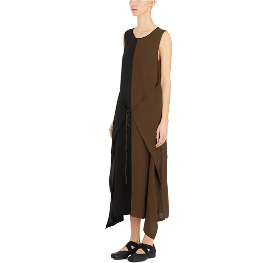 UMA WANG ABITO AERIAL MISTO LINO Sconto