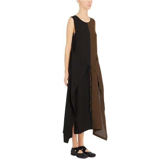 UMA WANG ABITO AERIAL MISTO LINO Sconto