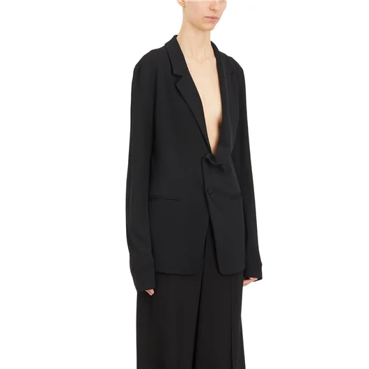 ANN DEMEULEMEESTER GIACCA ASIMMETRICA NOVA LIGHT Offerte