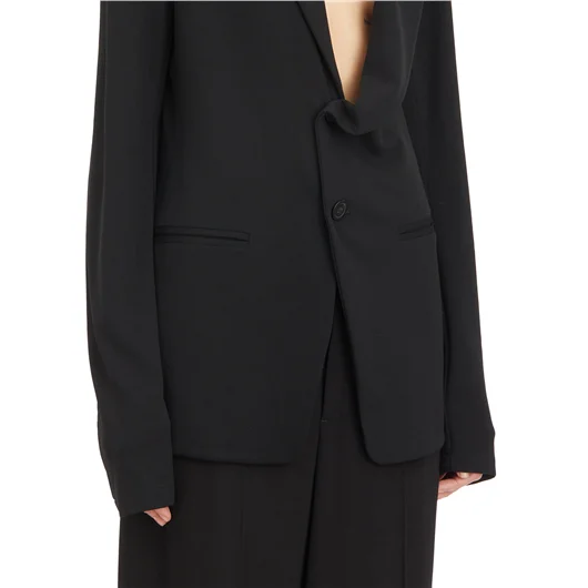 ANN DEMEULEMEESTER GIACCA ASIMMETRICA NOVA LIGHT Offerte