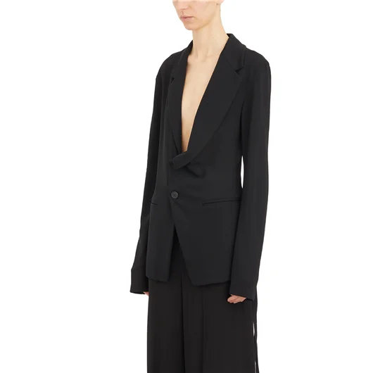 ANN DEMEULEMEESTER GIACCA ASIMMETRICA NOVA LIGHT Offerte
