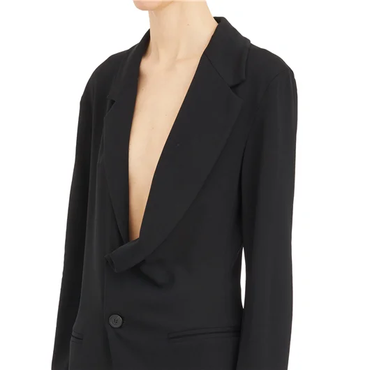 ANN DEMEULEMEESTER GIACCA ASIMMETRICA NOVA LIGHT Offerte