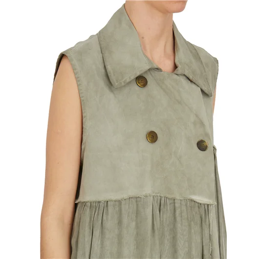 SANCTAMUERTE GILET LUNGO COMBINATO Negozio