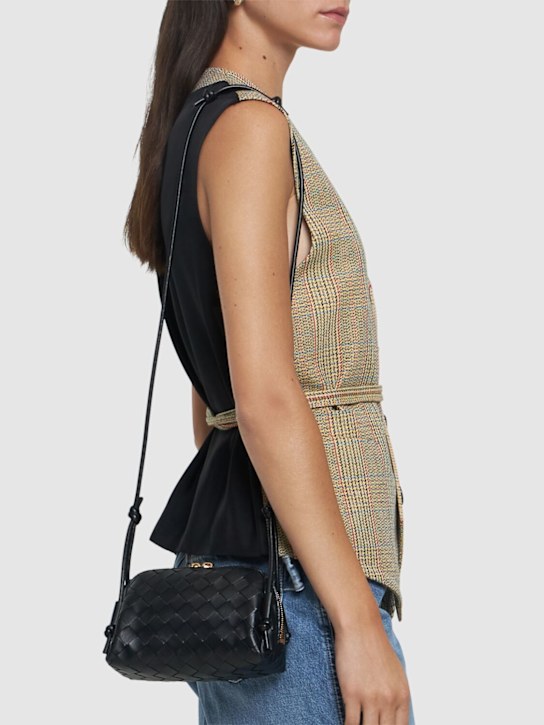 Luisaviaroma Pochette Intrecciato Concert in pelle Offerte giornaliere