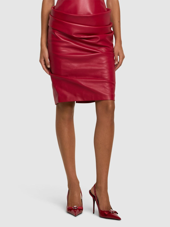 Luisaviaroma Décollété slingback in pelle 110mm Flash Sale
