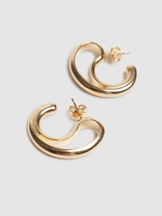Luisaviaroma Large Frills sterling silver earrings I Più Venduti