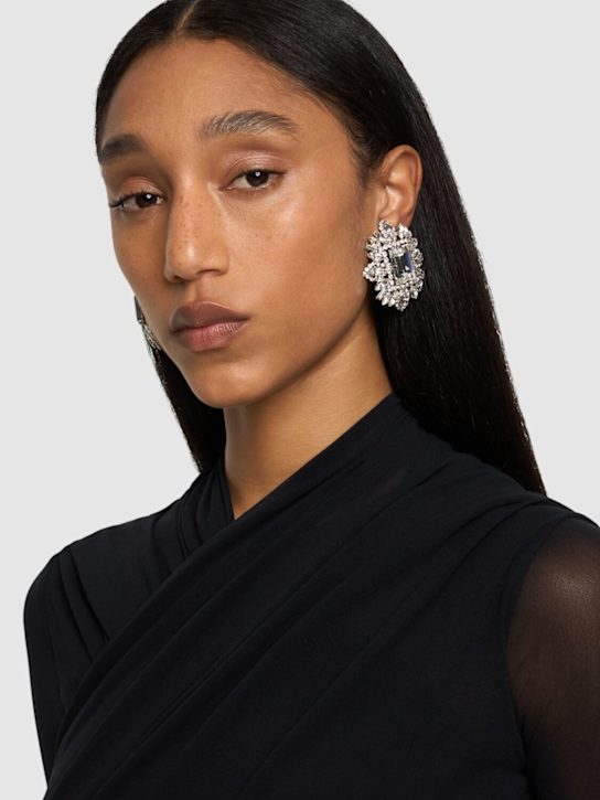 Luisaviaroma Orecchini con cristalli Black Friday