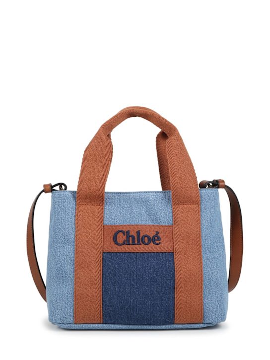Luisaviaroma Borsa in denim di cotone Offerta natalizia
