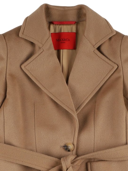 Luisaviaroma Cappotto in lana con cintura Prezzo basso