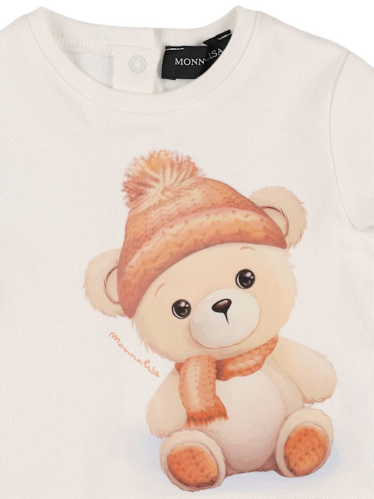 Luisaviaroma T-shirt in jersey di cotone e pantaloni in teddy 2025