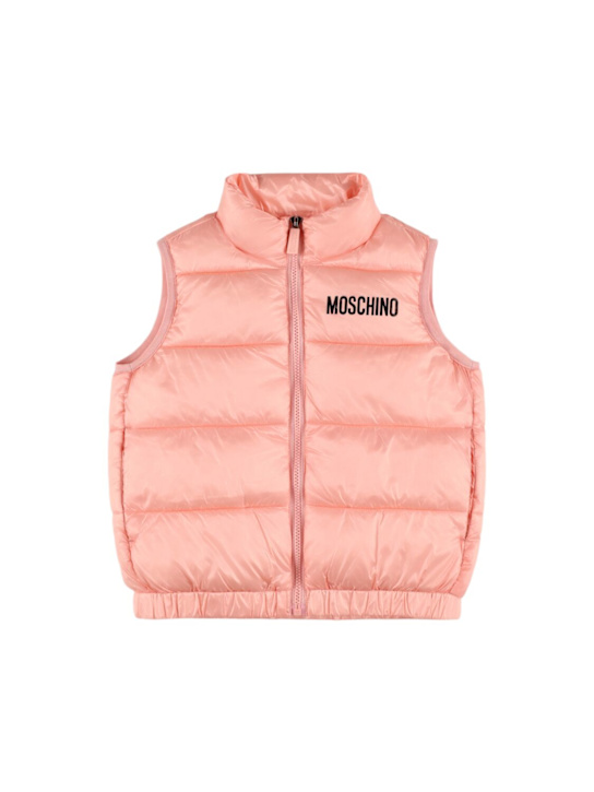 Luisaviaroma Piumino smanicato in nylon stampato