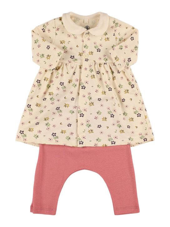 Luisaviaroma Vestito e leggings in cotone con stampa Shopping Online