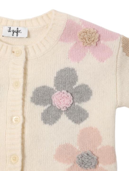 Luisaviaroma Cardigan in maglia di lana jacquard Economico