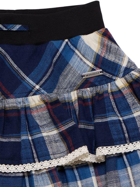 Luisaviaroma Gonna in cotone stampa quadri Offerte