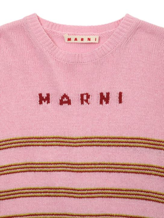 Luisaviaroma Maglia in misto lana con logo Negozio
