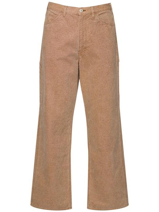 Luisaviaroma Pantaloni in tela di cotone organico washed Shopping online