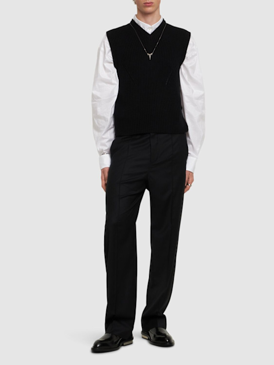 Luisaviaroma Pantaloni asimmetrici regular fit Jesper Cyber Monday