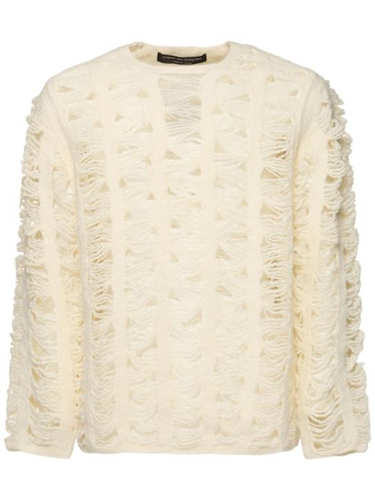 Luisaviaroma Maglia in jersey di lana traforata