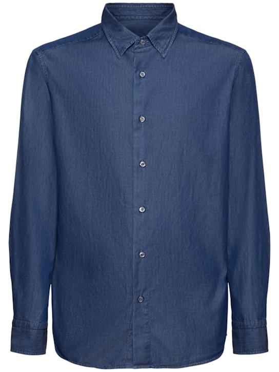 Luisaviaroma Camicia regular in cotone leggero Offerte giornaliere