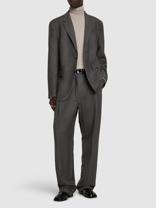 Luisaviaroma Blazer in lana e mohair Ritorno libero