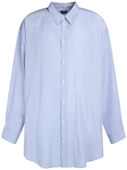 Luisaviaroma Camicia in popeline morbido a righe Ultimi due giorni