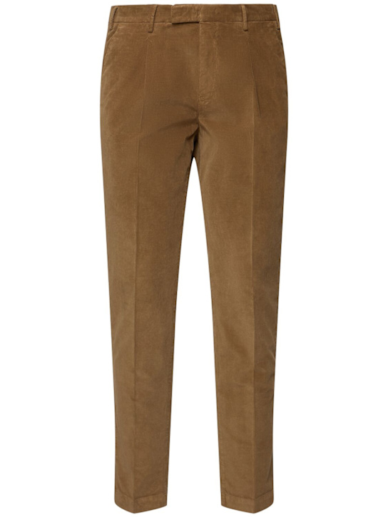 Luisaviaroma Pantaloni Master in misto raso di cotone stretch Black Friday Prezzi