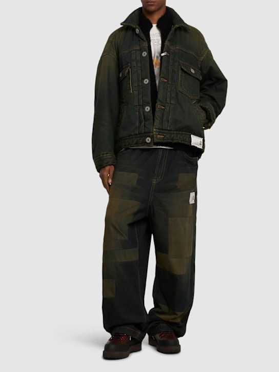 Luisaviaroma Piumino in denim Duty-free