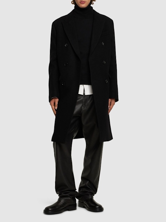 Luisaviaroma Cappotto doppiopetto in lana Promozione Limitata