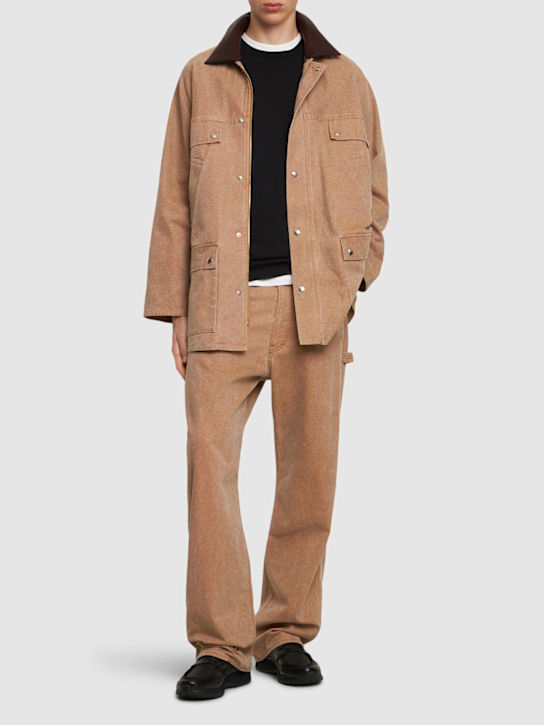Luisaviaroma Giacca in cotone organico washed Convenienza