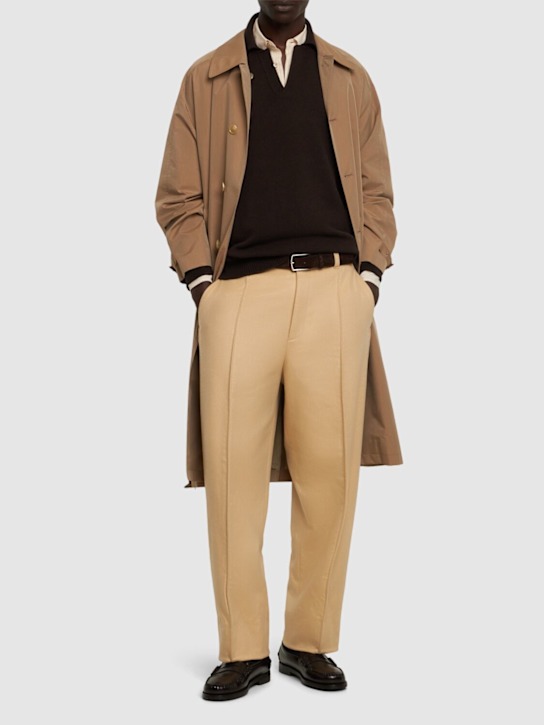 Luisaviaroma Pantaloni Trofeo in lana e cashmere Presa