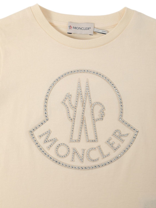 Luisaviaroma Crystal logo cotton t-shirt Sconto di tempo limitato