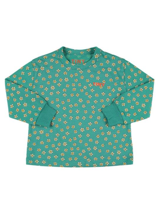 Luisaviaroma T-shirt Daisy manica lunga in cotone stampato