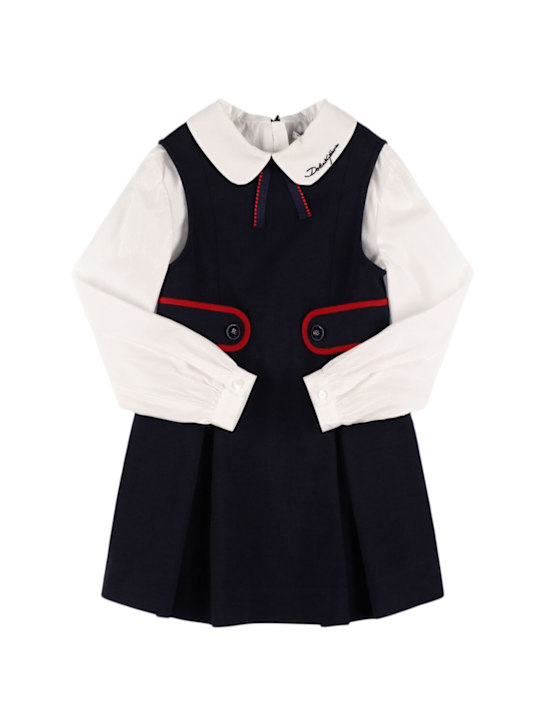 Luisaviaroma Vestito in misto cotone interlock