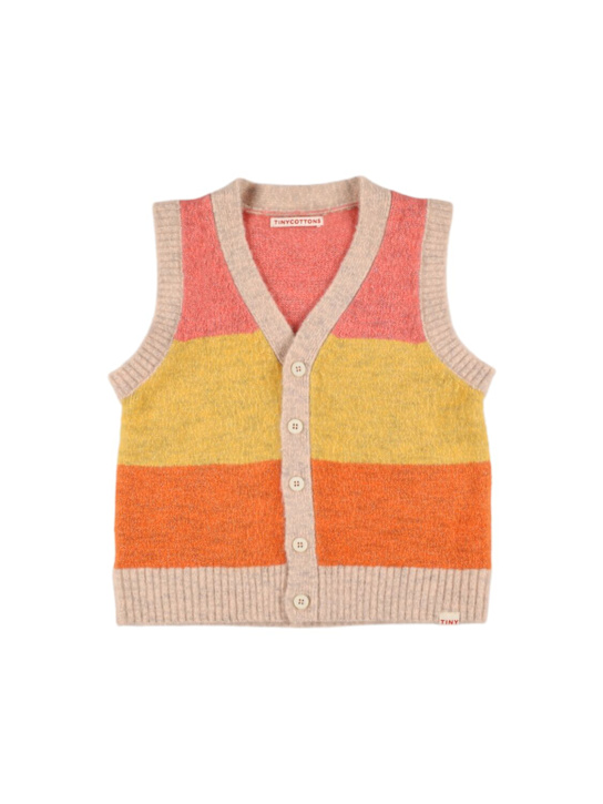 Luisaviaroma Cardigan smanicato in maglia di misto acrilico Lightning offer