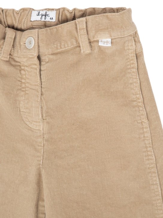 Luisaviaroma Pantaloni in cotone millerighe stretch Promozione temporanea