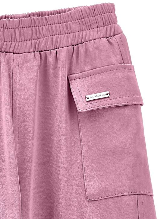 Luisaviaroma Pantaloni cargo in raso di misto viscosa Fino al 65% di sconto