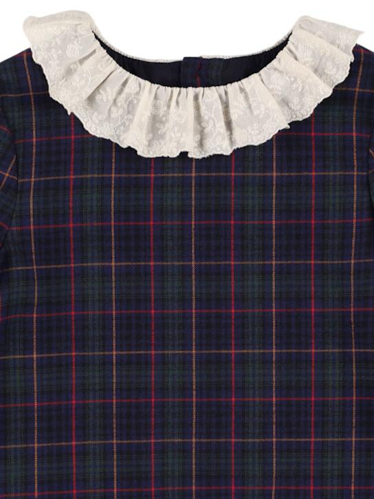 Luisaviaroma Vestito in cotone check Fino al 55% di sconto