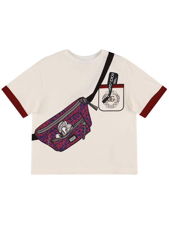 Luisaviaroma T-shirt in jersey di cotone stampato Duty-free