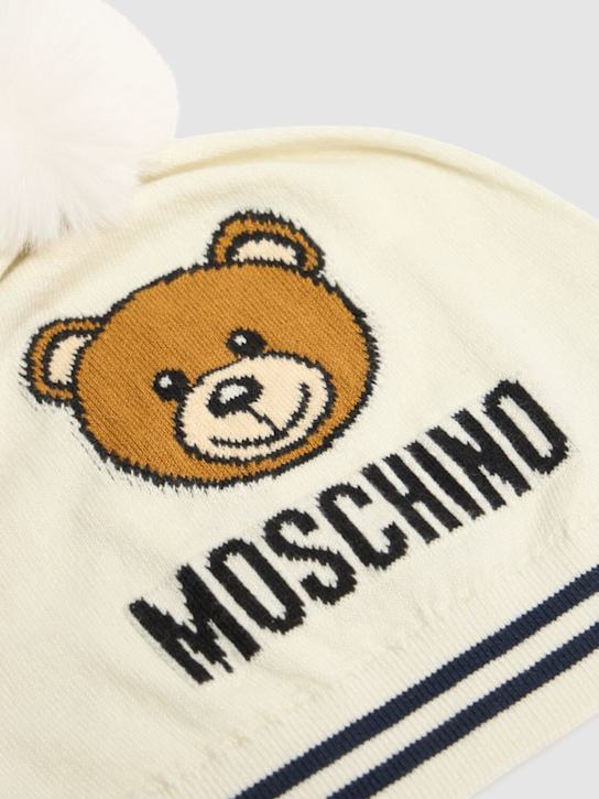 Luisaviaroma Cappello in maglia di misto lana con pompom Negozi Online