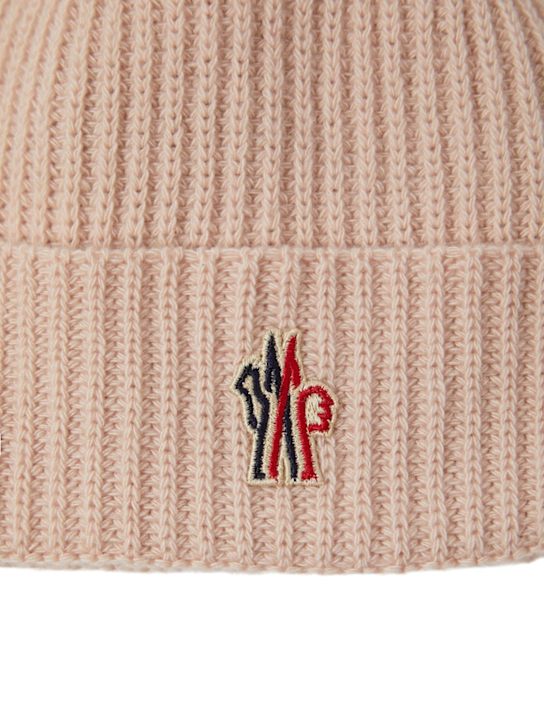 Luisaviaroma Logo virgin wool beanie Sottocosto