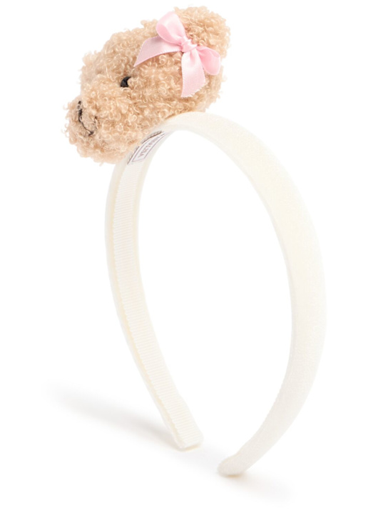 Luisaviaroma Cerchietto per capelli in poly con orsetto