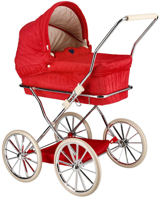 Luisaviaroma Carrozzina bambola in cotone millerighe Fornitura limitata