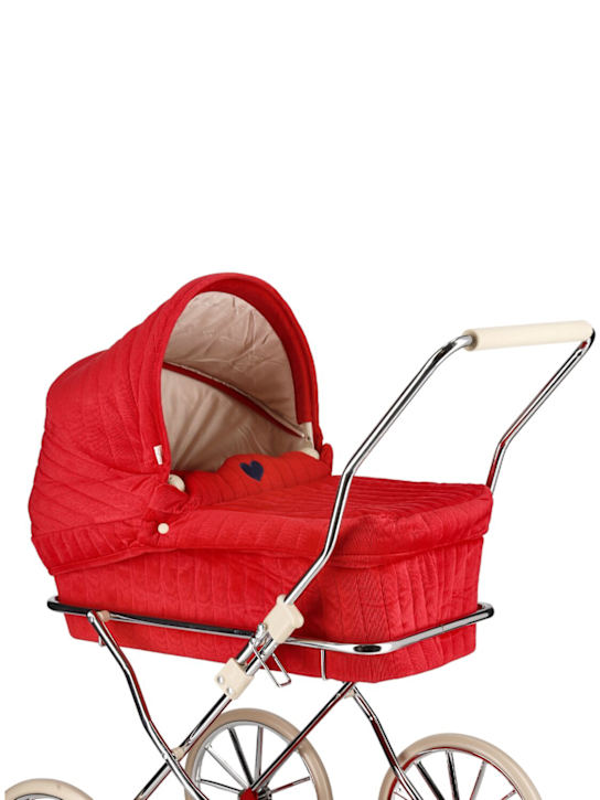 Luisaviaroma Carrozzina bambola in cotone millerighe Fornitura limitata